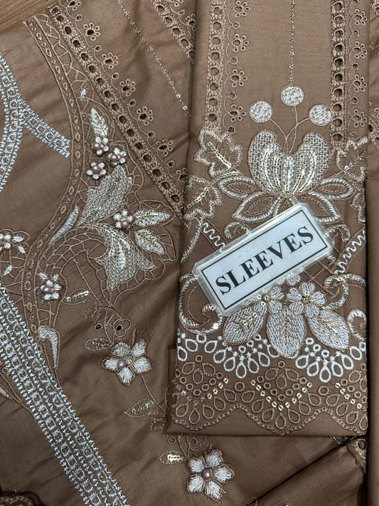 KAHF Heavy Embroidered Lawn Master Copy