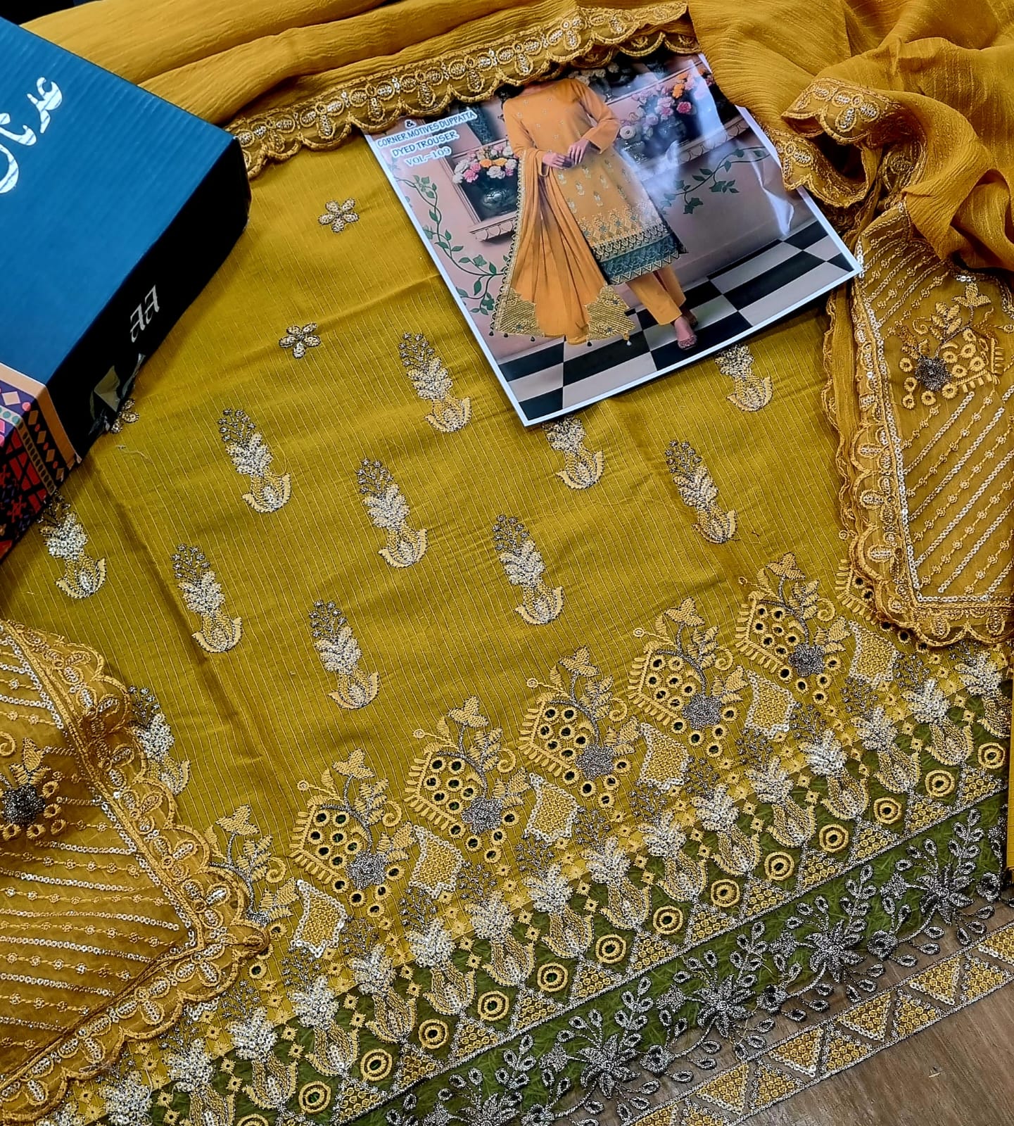 DUA Luxury Chikan Kari Eid Collection