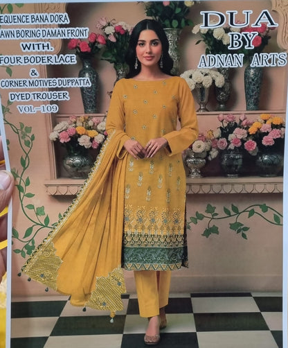 DUA Luxury Chikan Kari Eid Collection