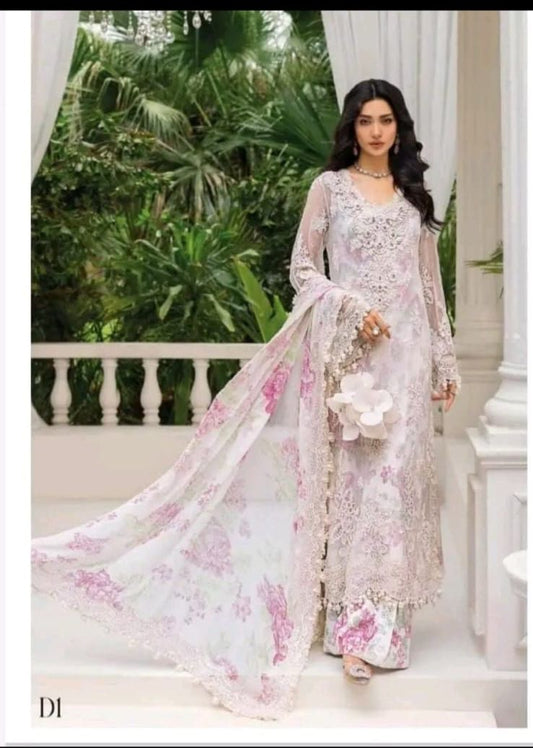 Maria B. Chiffon 2025 Luxury Embroidered