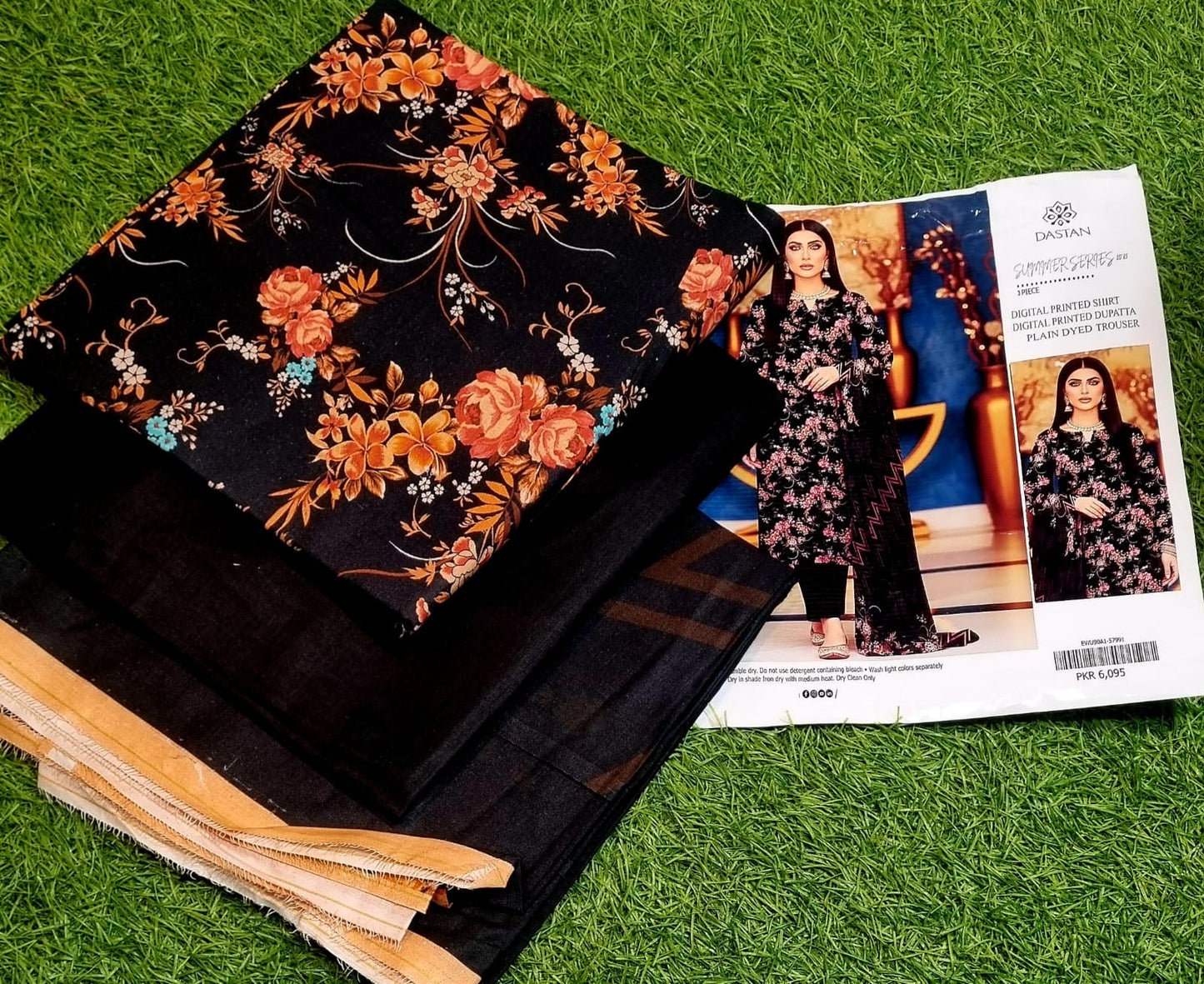Dastan Summer Series 3pc Digital Printed Lawn Cotton